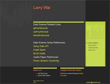 Tablet Screenshot of larrywai.com